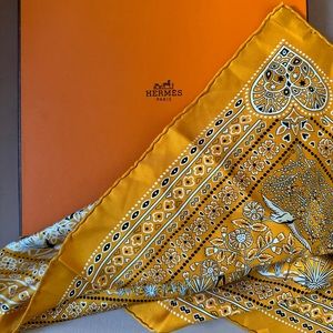 Hermès carré scarf.